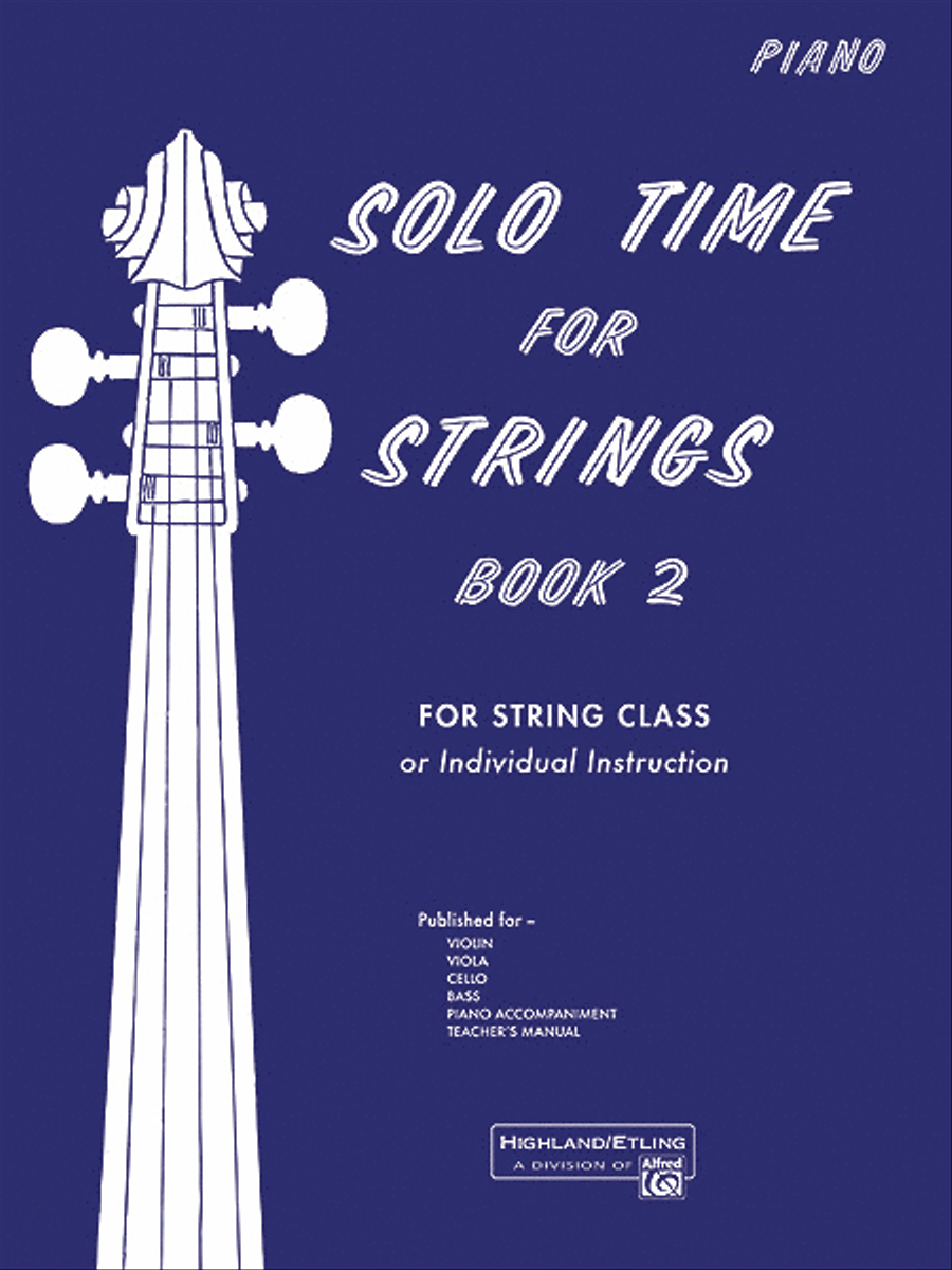 Solo Time for Strings, Book 2 Chamber Orchestra scores gallery preview page 1
