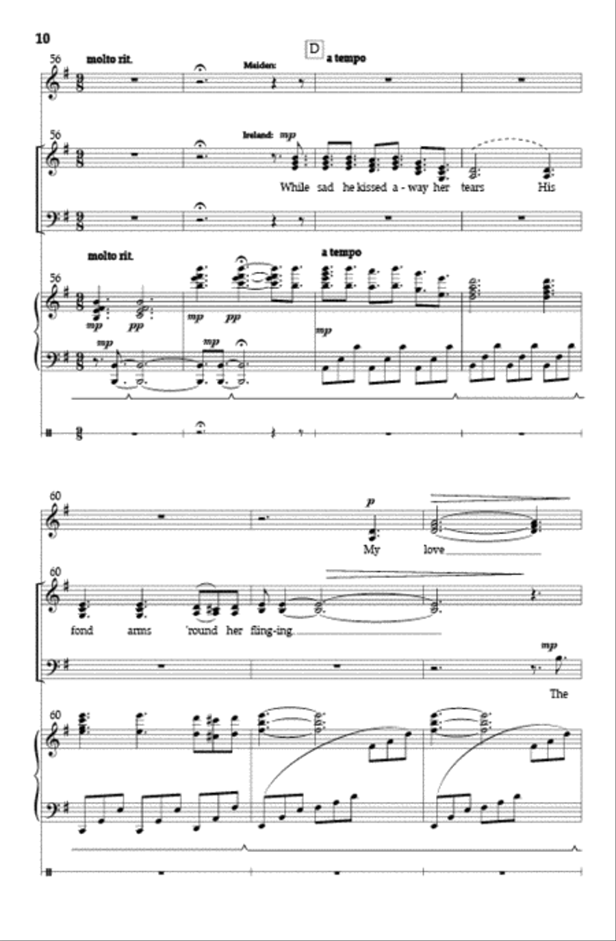 The Wind That Shakes the Barley (SSATB) SSATB scores gallery preview page 9