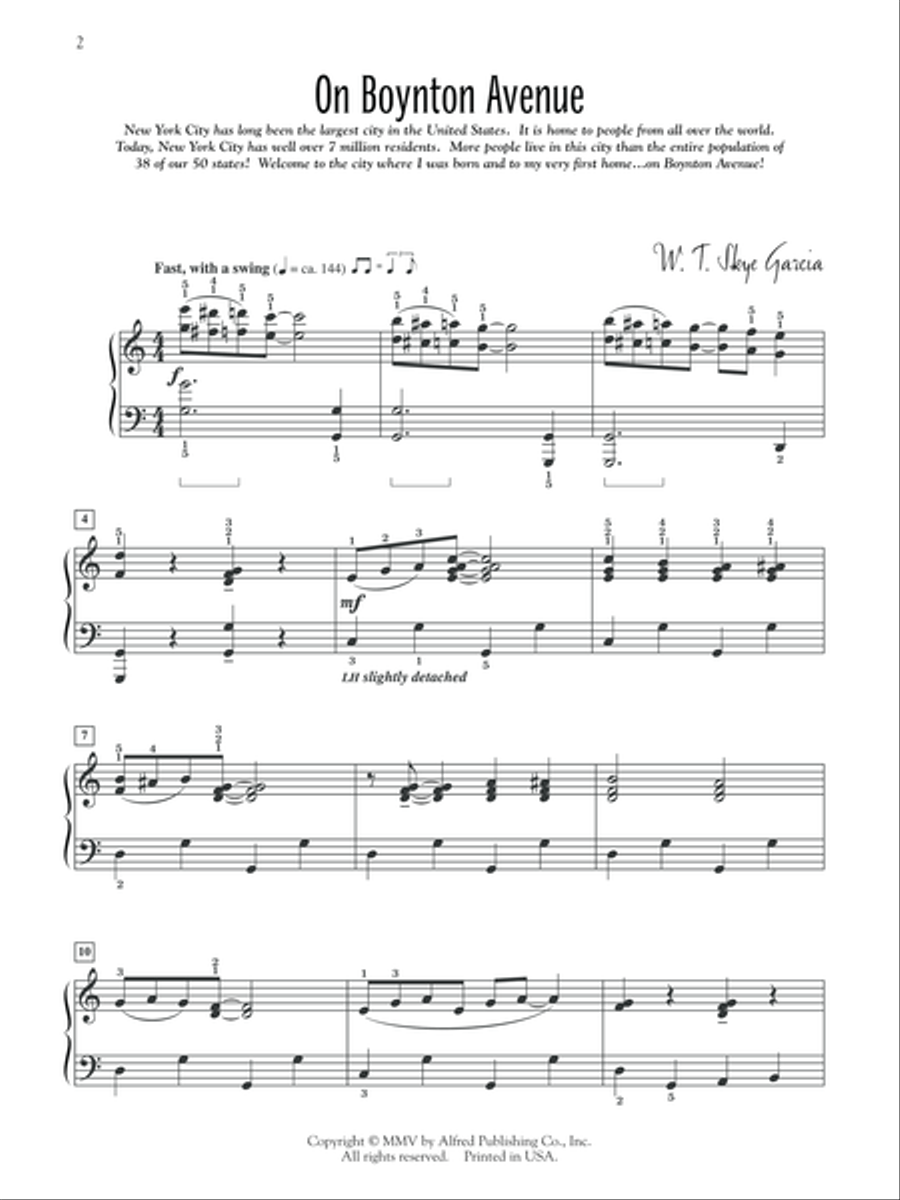 The Empire State Piano Solo scores gallery preview page 2