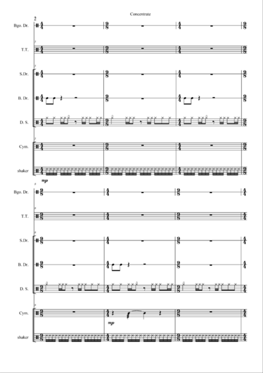 Concentrate School and Community scores gallery preview page 2