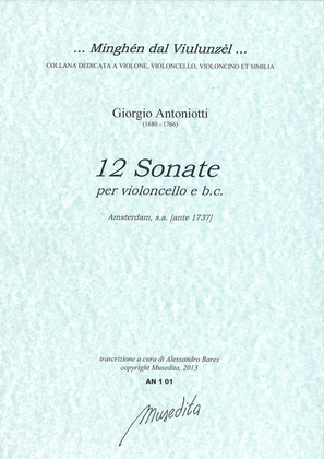 12 Sonate op.1 (Amsterdam, [1735 ca.])