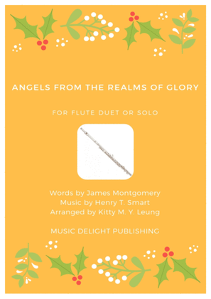 Angels from the Realms of Glory - Flute Duet or Solo