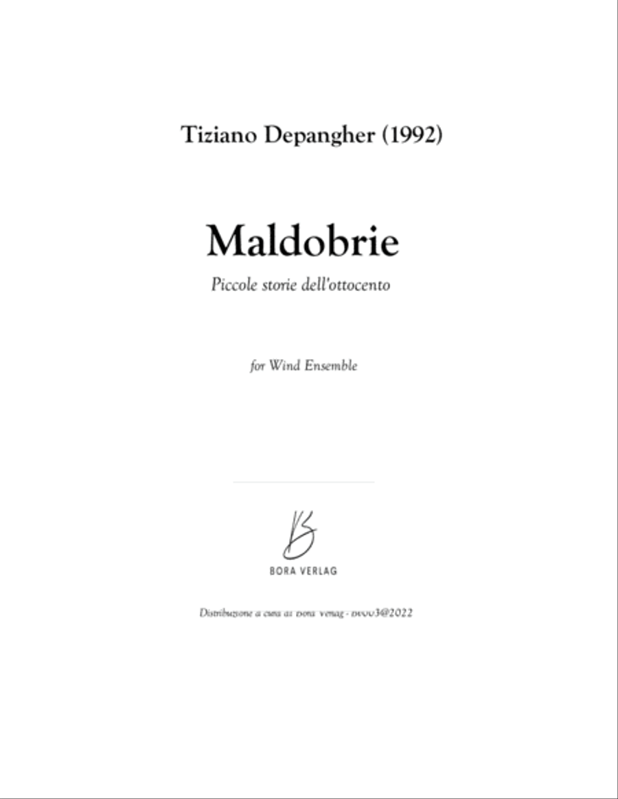 Maldobrie Woodwind Ensemble scores gallery preview page 3