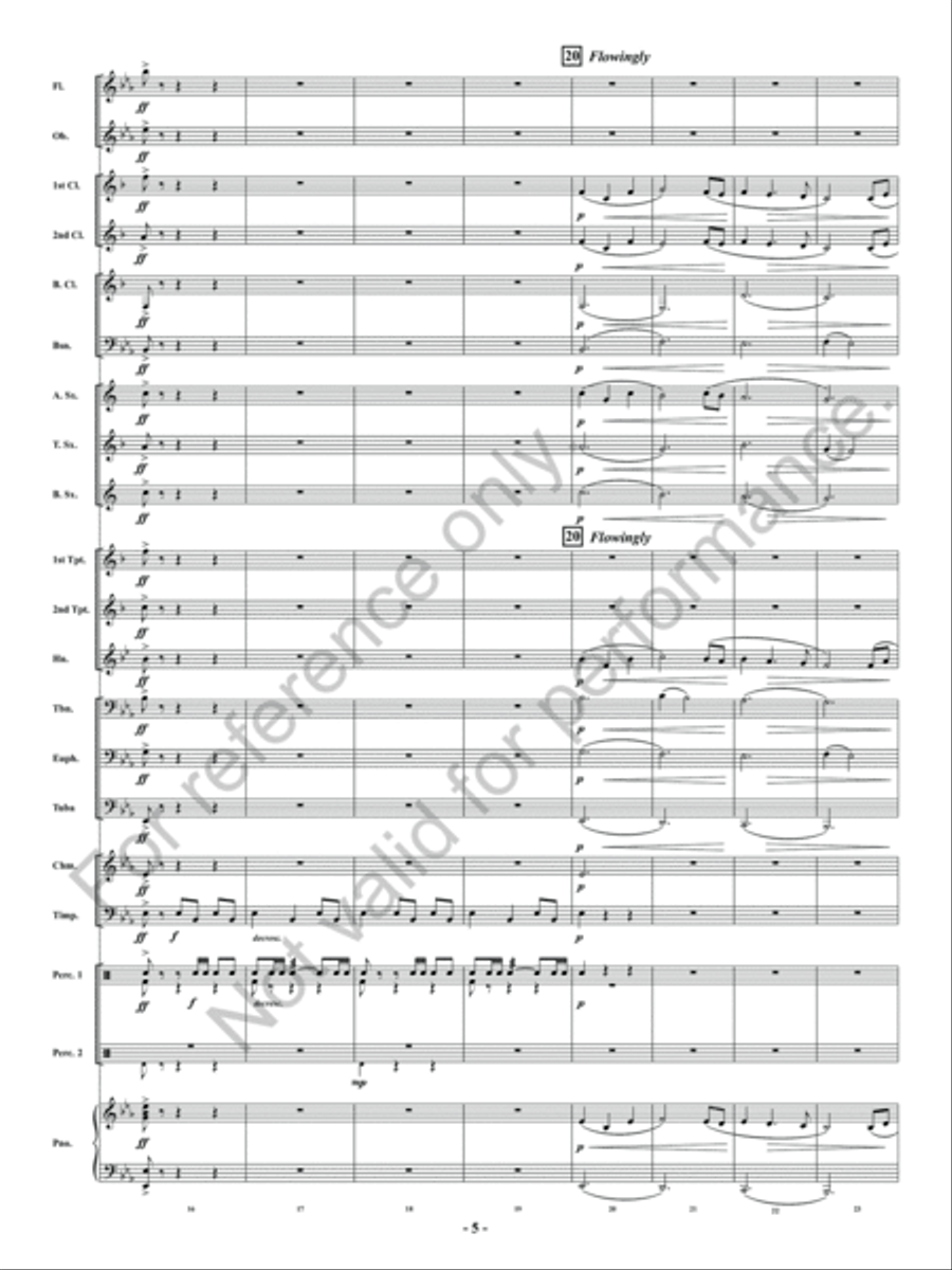 Summon The King Summon The King Concert Band scores gallery preview page 6