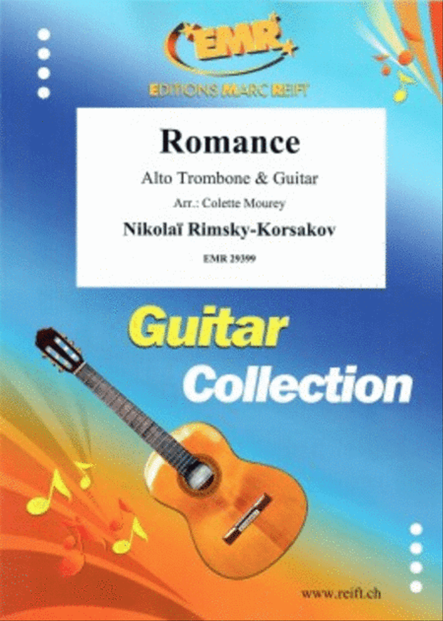 Romance Trombone scores gallery preview page 1