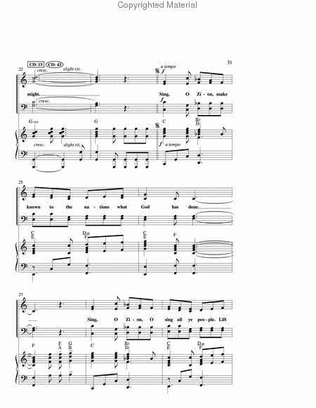Immanuel, Vocal Score image number null