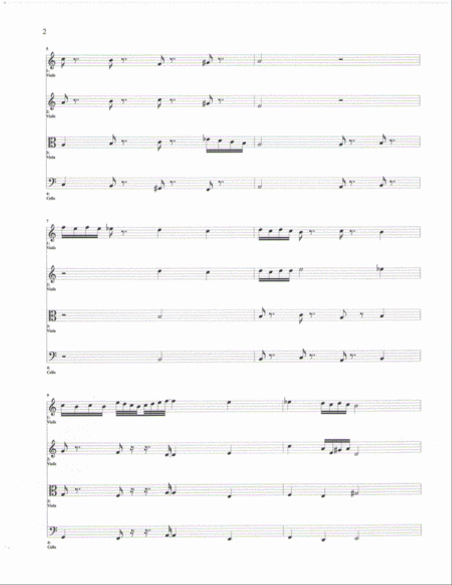 Dancers on Canvas String Trio scores gallery preview page 2