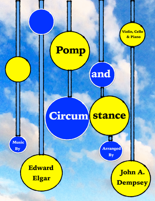 Book cover for Pomp and Circumstance (Piano Trio): Violin, Cello and Piano