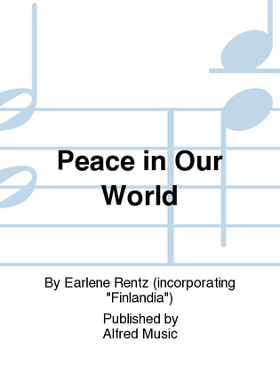 Book cover for Peace in Our World