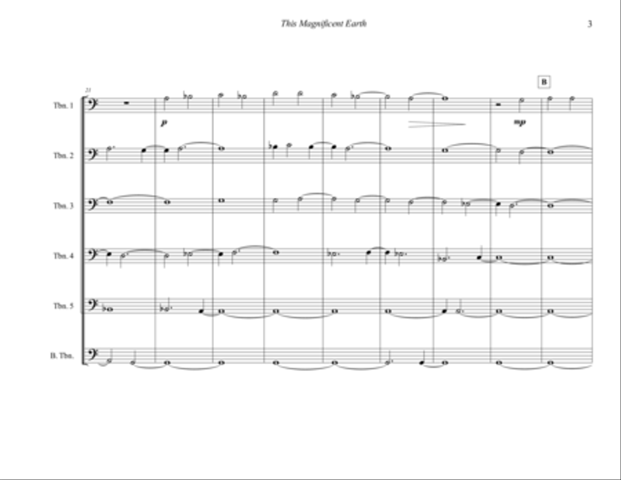 This Magnificent Earth Brass Ensemble scores gallery preview page 5
