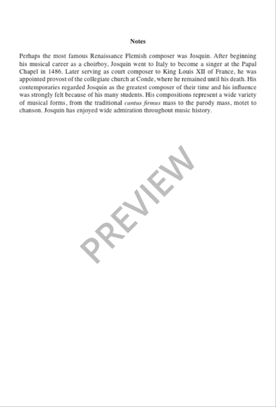 Ave verum corpus 3-Part scores gallery preview page 2