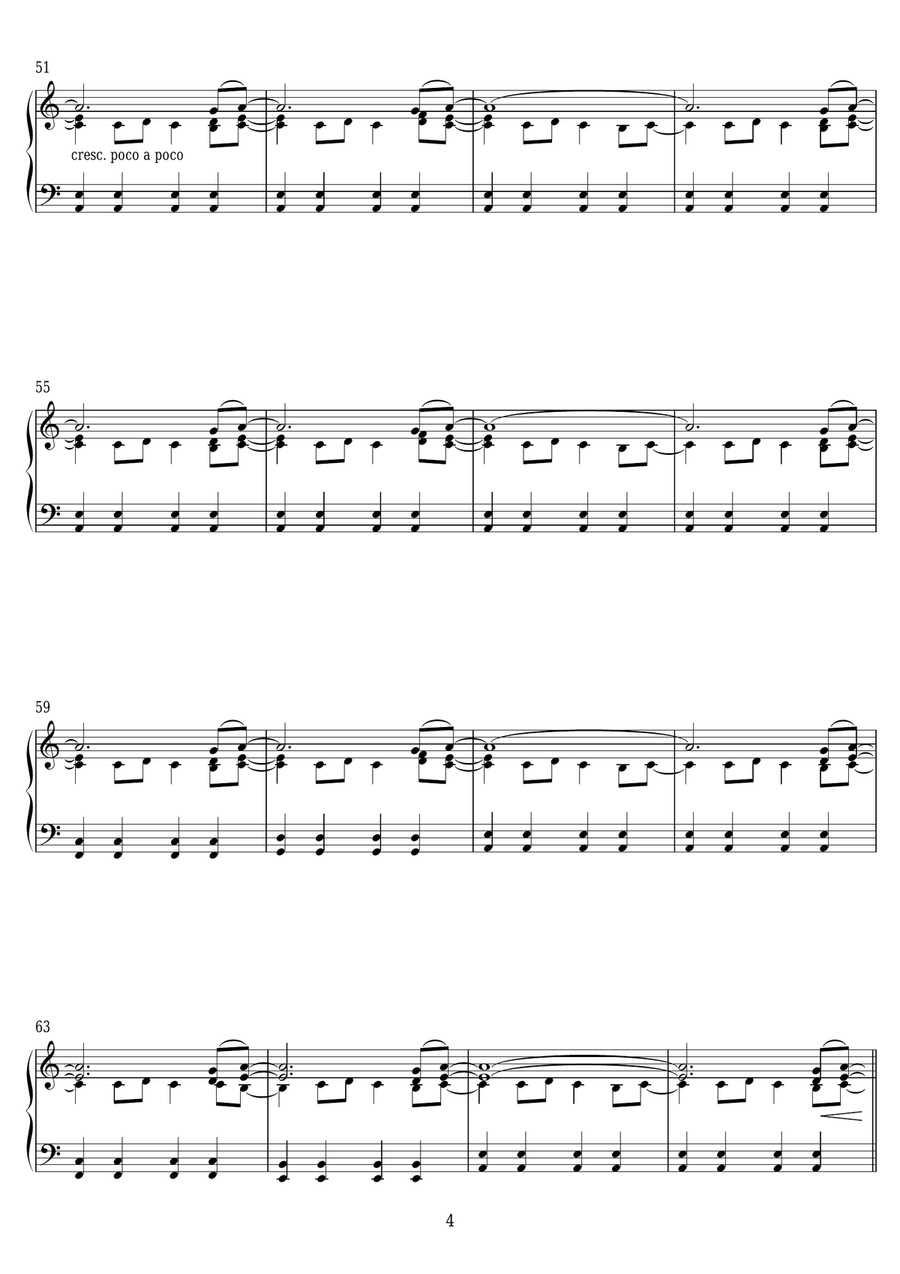 Elements Piano Solo scores gallery preview page 4