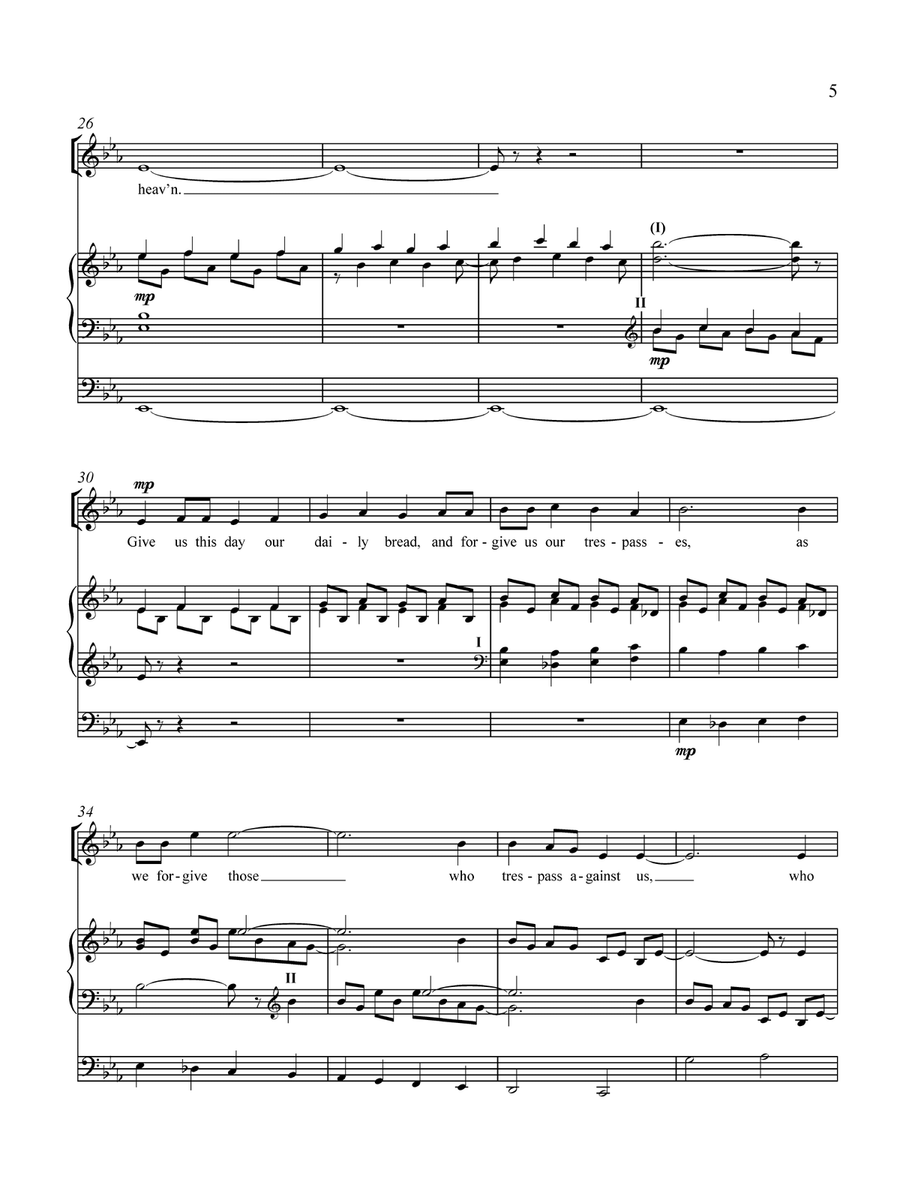 Sacred Songs, Volume 1 High Voice scores gallery preview page 3