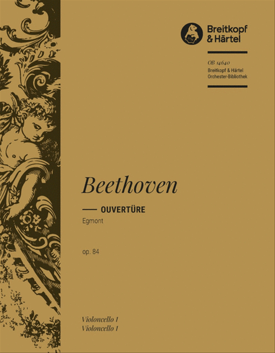 Egmont Op. 84 Egmont Op. 84 Orchestra scores gallery preview page 1