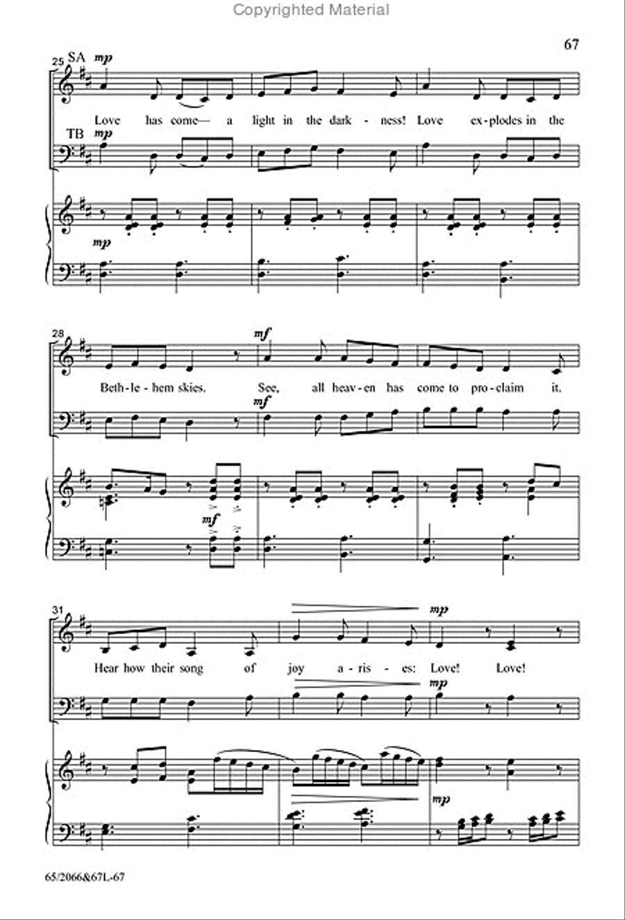 Stars of Glory - SATB with Performance CD 4-Part scores gallery preview page 22