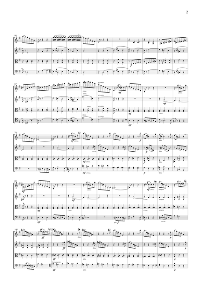 Tchaikowsky Waltz (Serenade for Strings, 2nd mvt.)