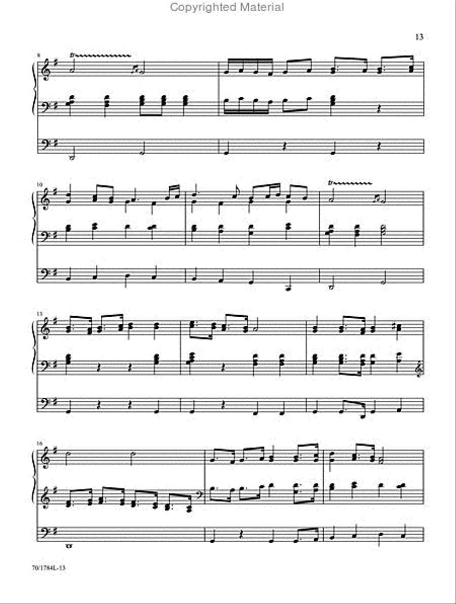 Sacrifice and Splendor Organ Solo scores gallery preview page 5