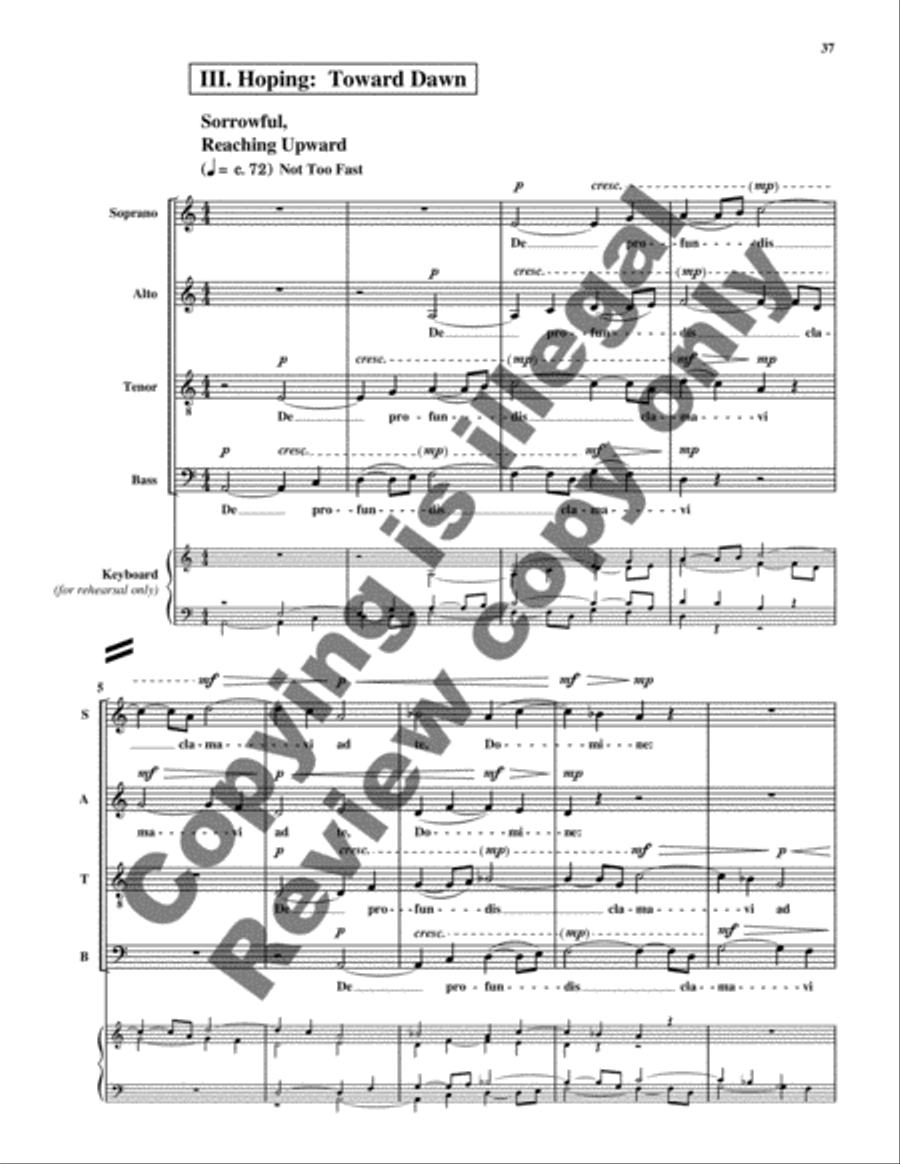 Songs of the Soul Divisi scores gallery preview page 4
