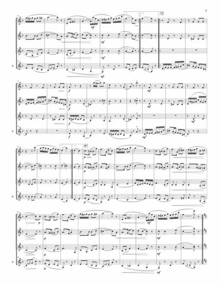 Joplin Gems: A Suite for Clarinet Quartet image number null