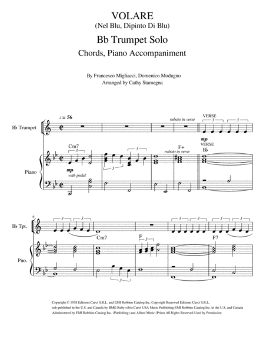 Volare Large Ensemble scores gallery preview page 3
