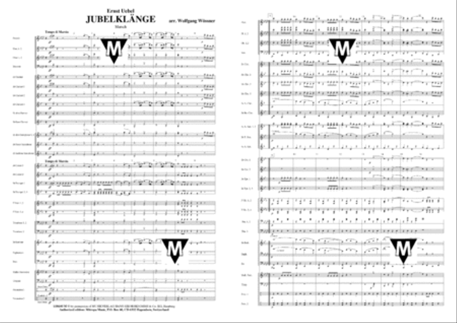 Jubelklänge Concert Band scores gallery preview page 2