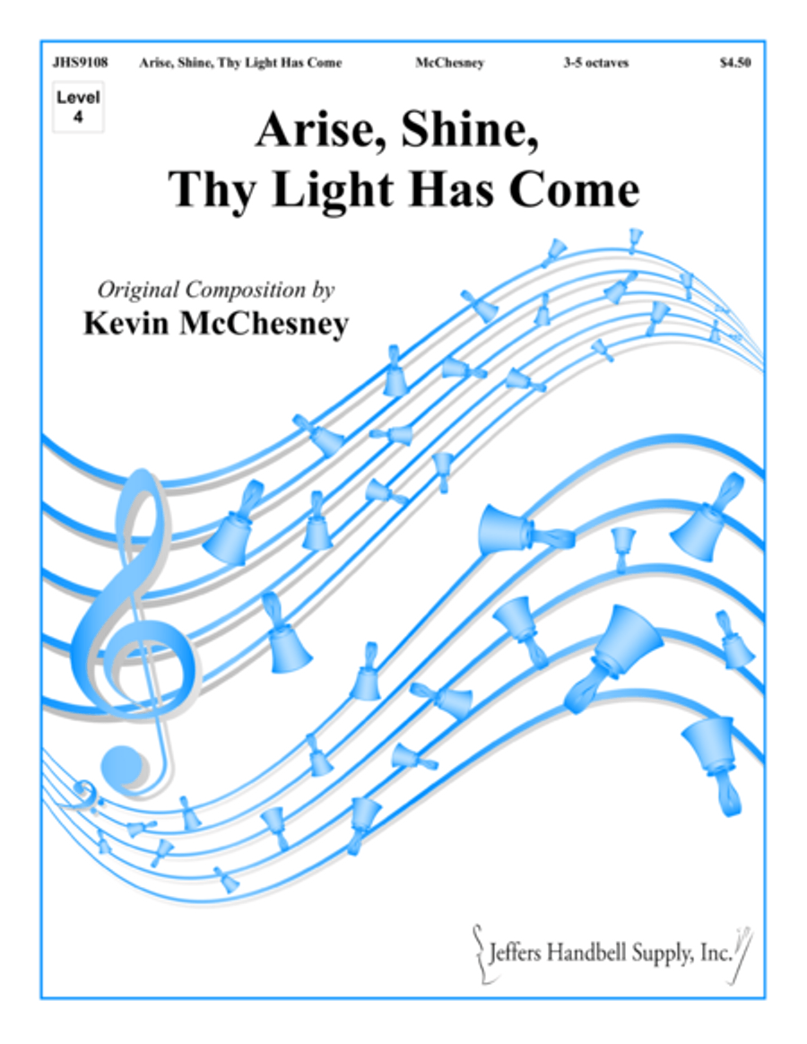 Arise Shine Thy Light Has Come 5-Octaves scores gallery preview page 1