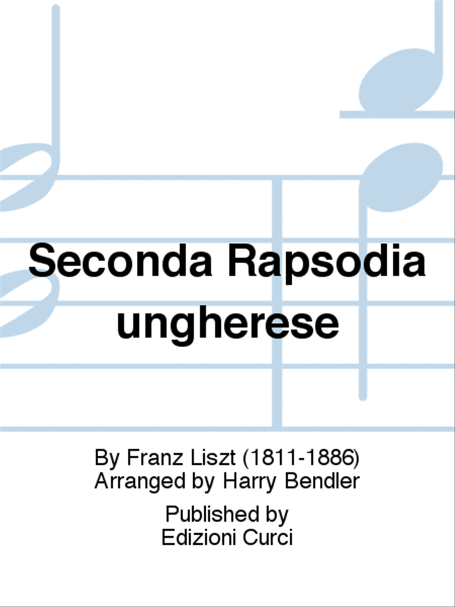 Seconda Rapsodia ungherese Piano Solo scores gallery preview page 1