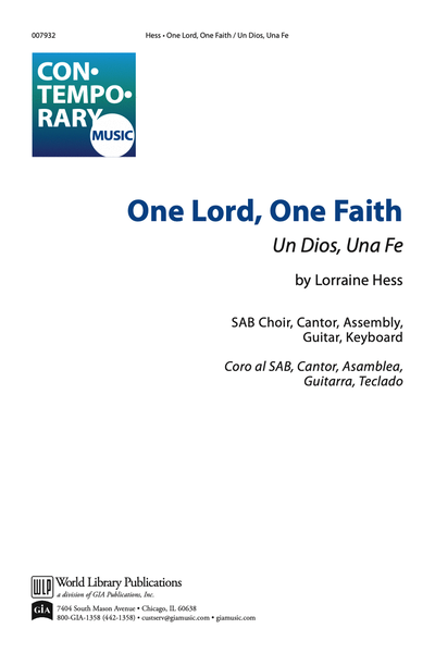 One Lord, One Faith/Un Dios, Una Fe image number null