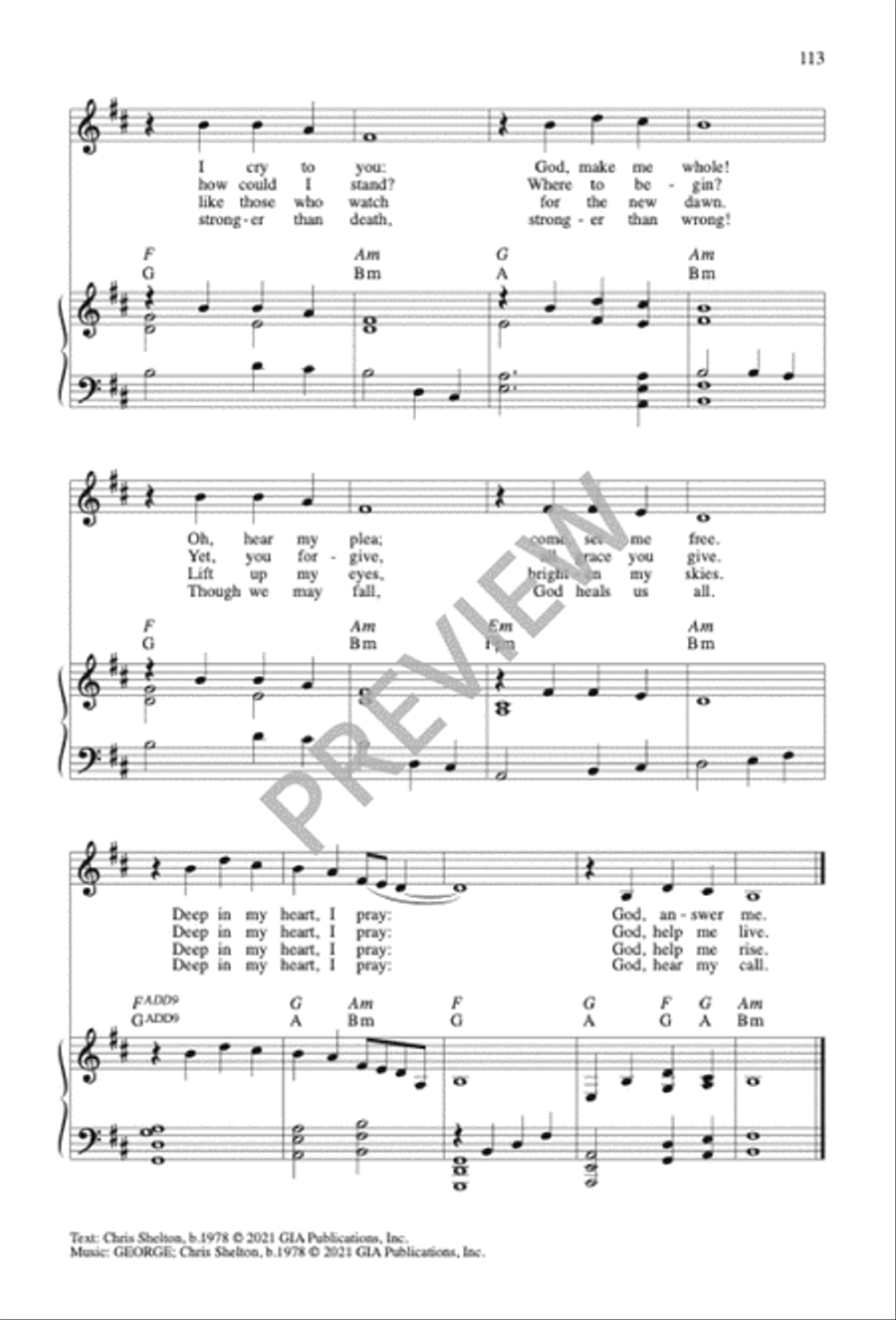 Sing No Empty Alleluias Sacred scores gallery preview page 101
