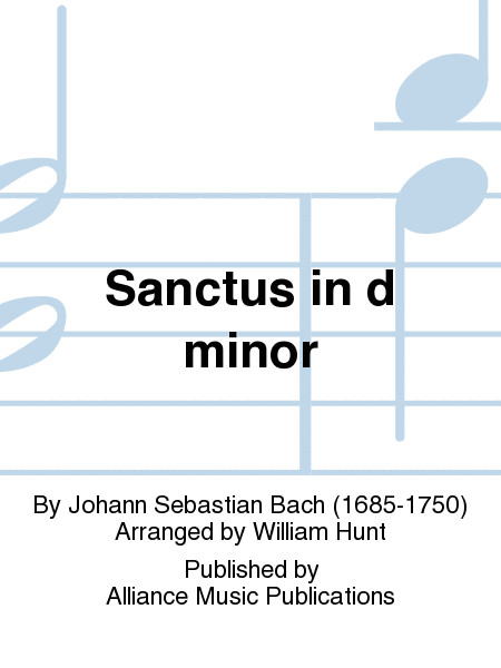 Sanctus in d minor-Instrumental parts