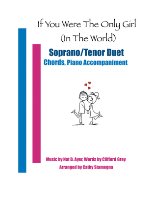 Book cover for If You Were the Only Girl (In the World) (ST Duet, Chords, Piano Accompaniment)