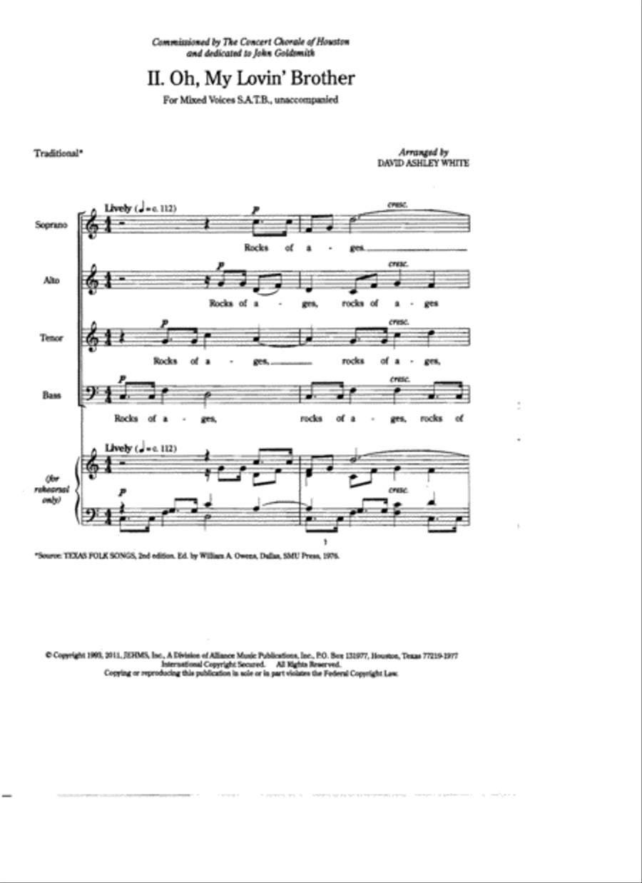 This Bitterly Beautiful Land Two Choruses 4-Part scores gallery preview page 5