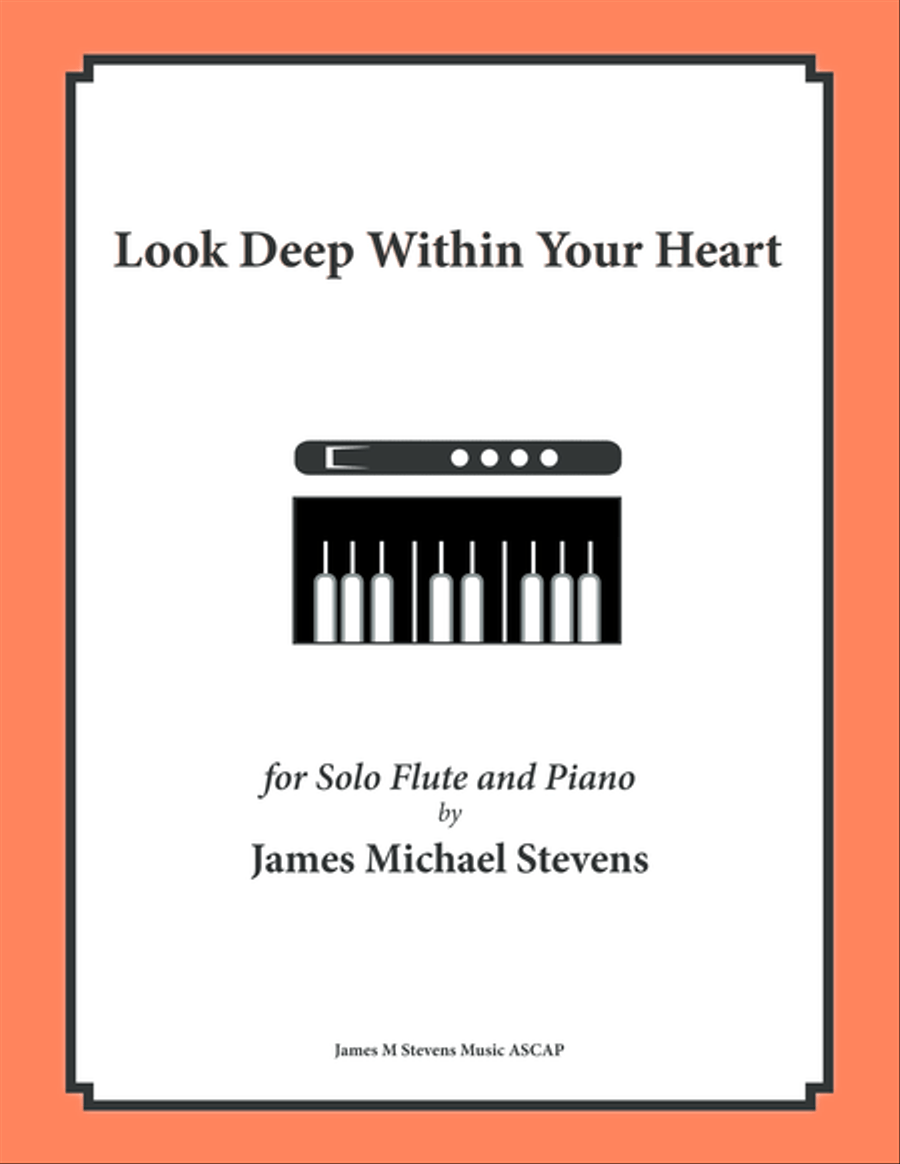 Look Deep Within Your Heart (Flute Solo) Flute Solo scores gallery preview page 1