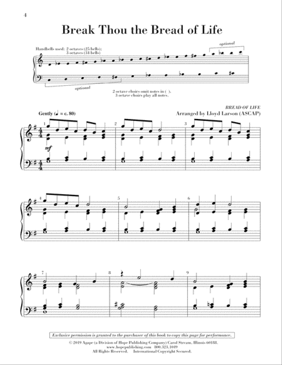 Reproducible Rings for 2-3 Octaves, Vol. 5-Digital Download 3-Octaves scores gallery preview page 4