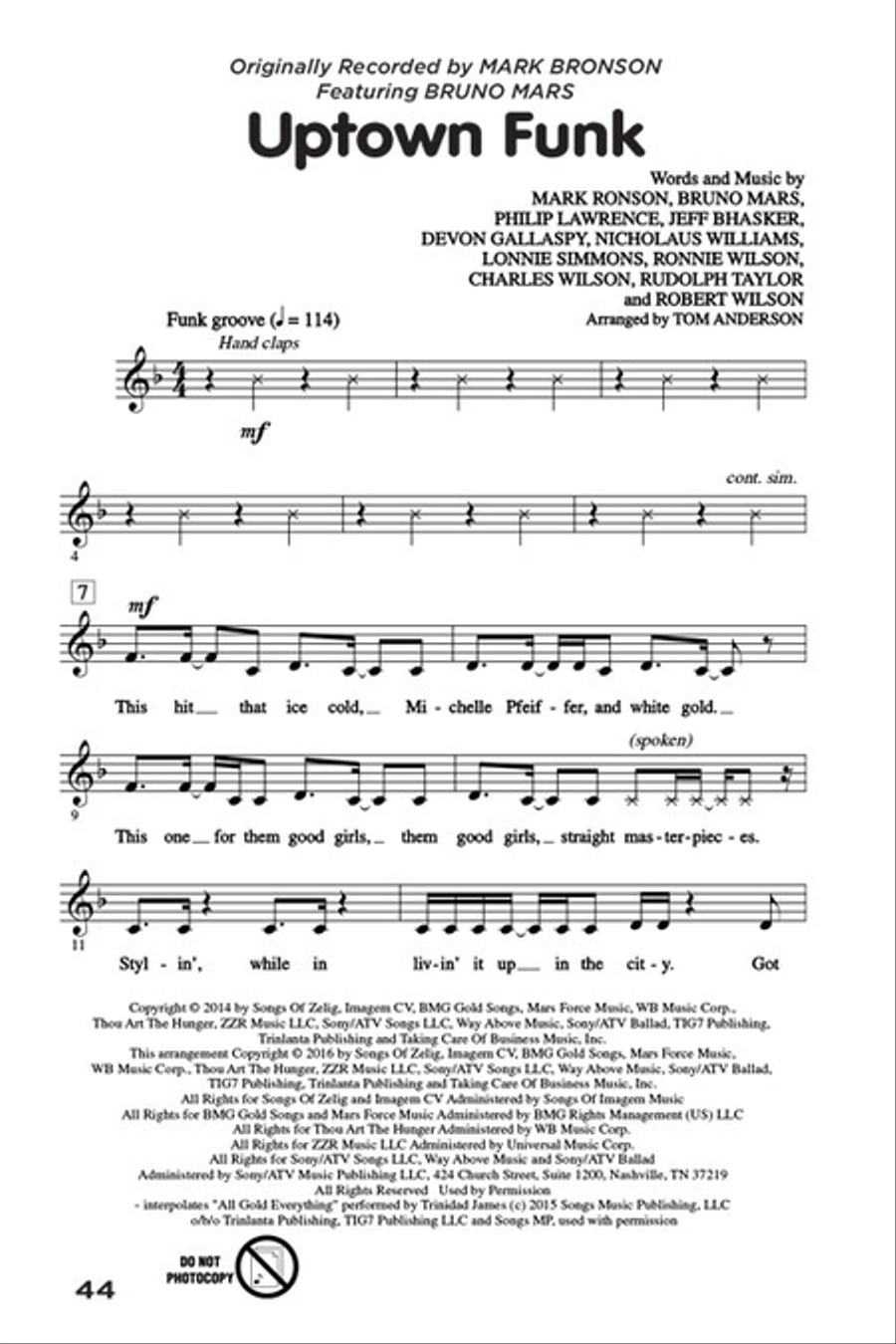 Let's All Sing KIDZ BOP Choir scores gallery preview page 8