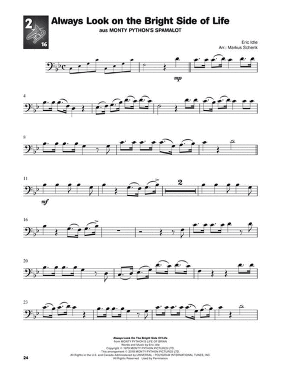 Hören, lesen & spielen - Musical-Spielbuch Trombone scores gallery preview page 4