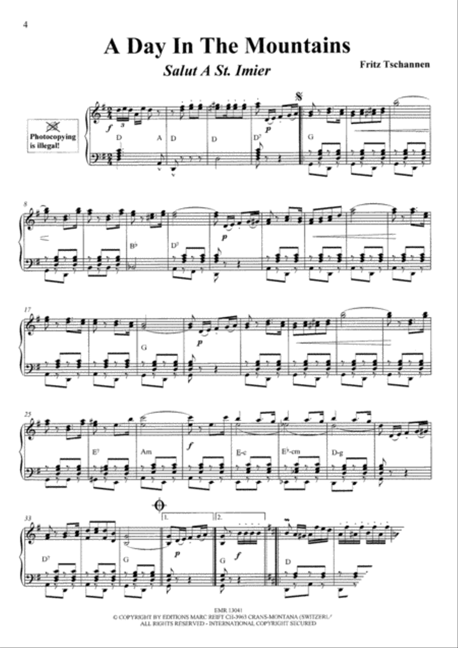 Accordion Solo Volume 1 Accordion scores gallery preview page 3