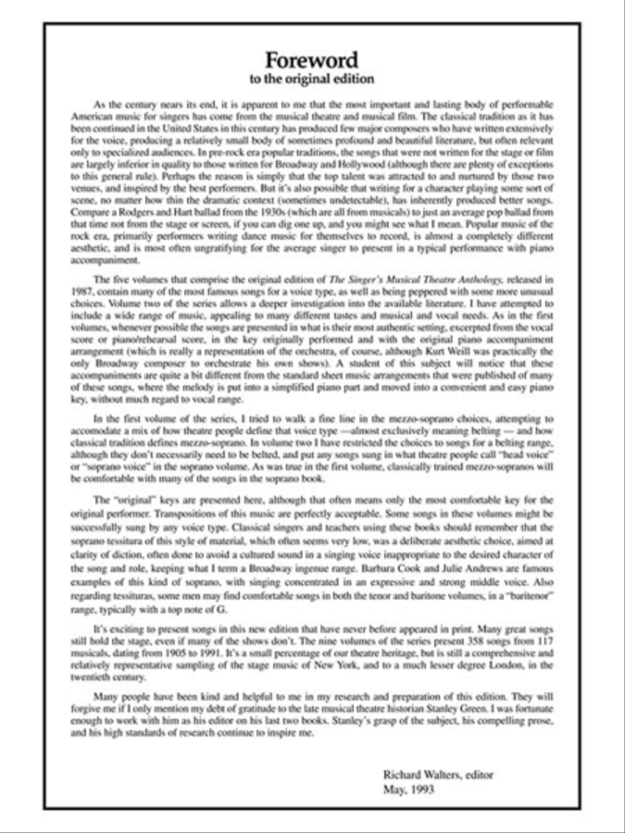 The Singer's Musical Theatre Anthology - Volume 2 - Baritone/Bass Baritone Voice scores gallery preview page 3