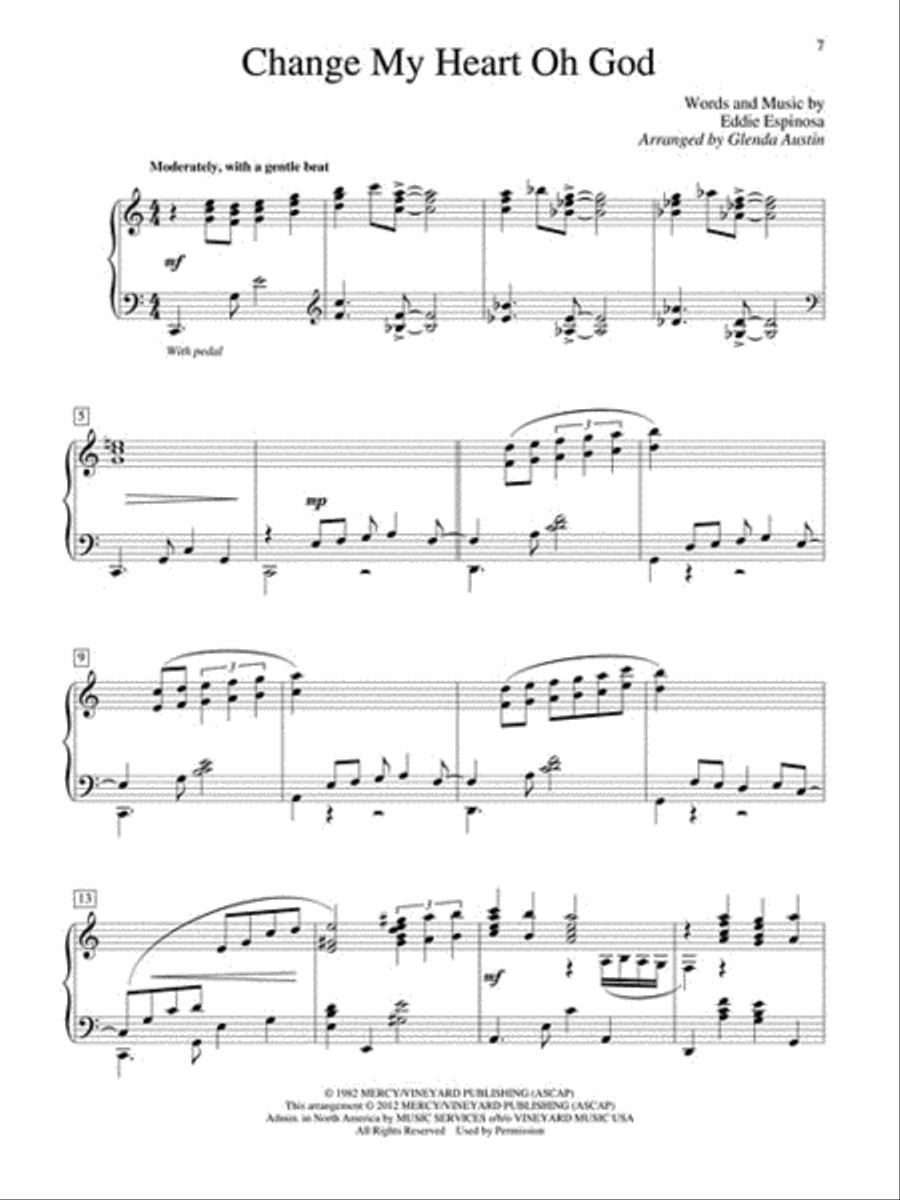 Solos for the Sanctuary – Worship Piano Solo scores gallery preview page 4