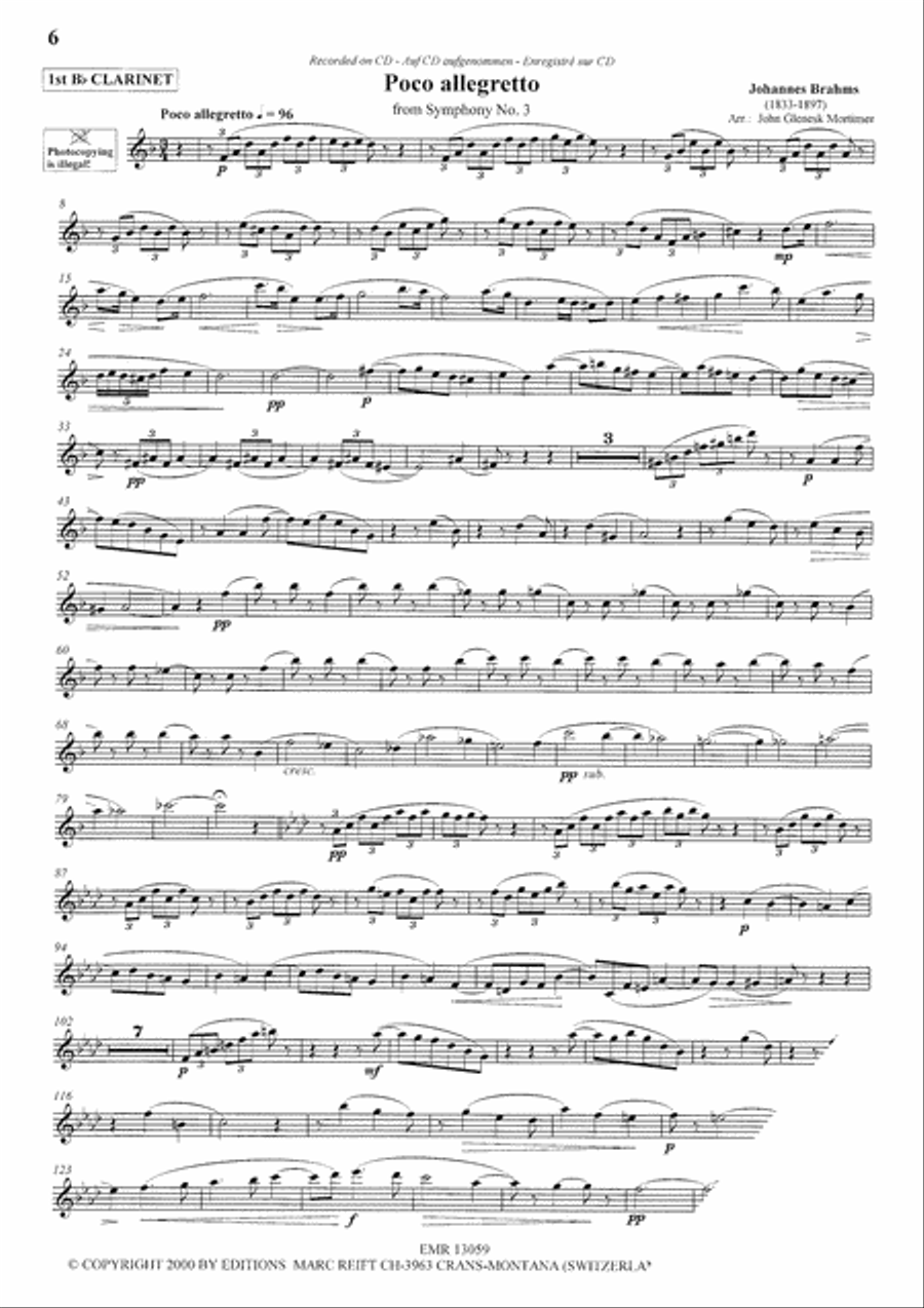 Play The 1st Clarinet With The Philharmonic Wind Orchestra Concert Band scores gallery preview page 7