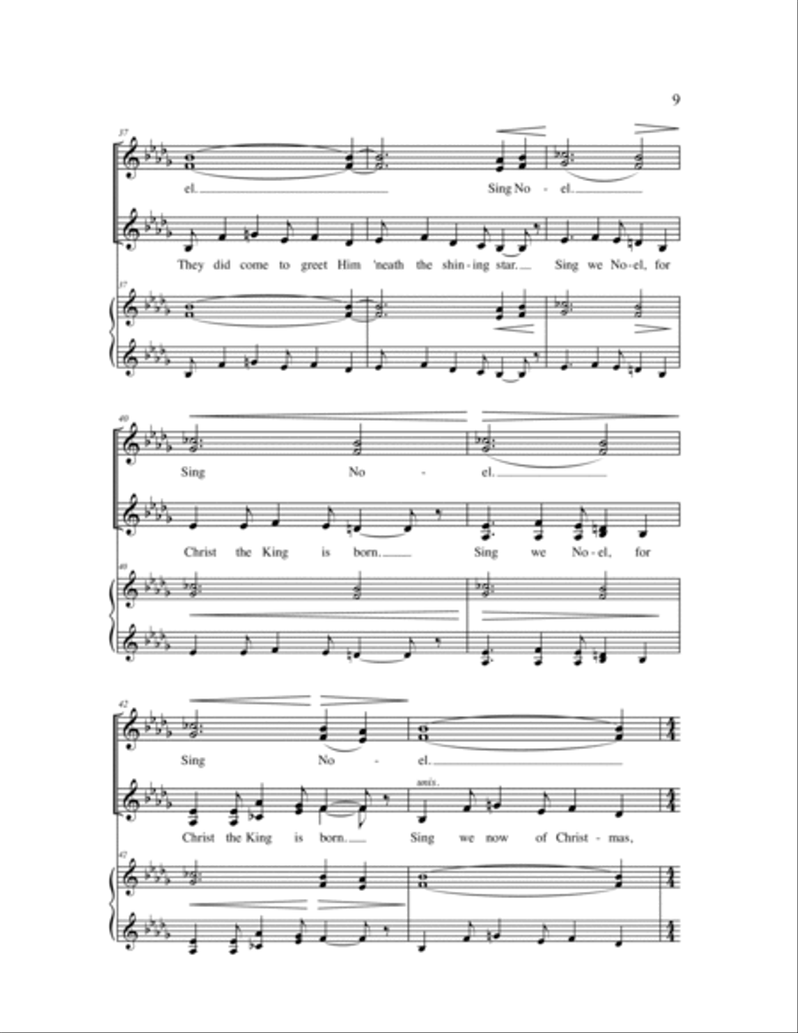 Sing We Now of Christmas Sing We Now of Christmas SSAA scores gallery preview page 18