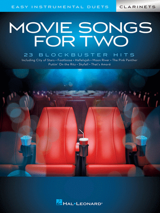 Movie Songs for Two Clarinets