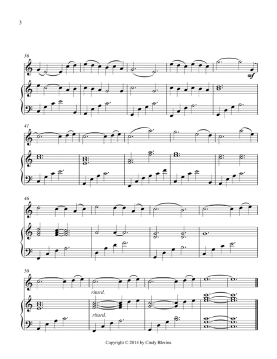 Alanna's Daughters, for Piano and Violin Violin Solo scores gallery preview page 4