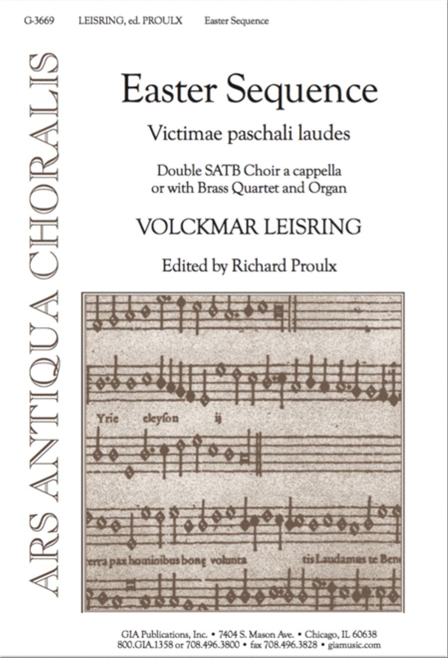 Easter Sequence 4-Part scores gallery preview page 1