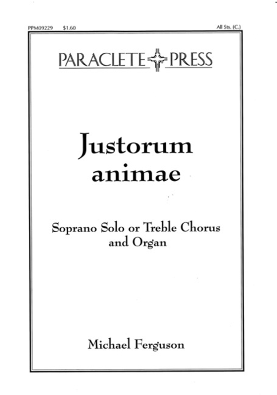 Justorum animae Justorum animae Women's Choir scores gallery preview page 1