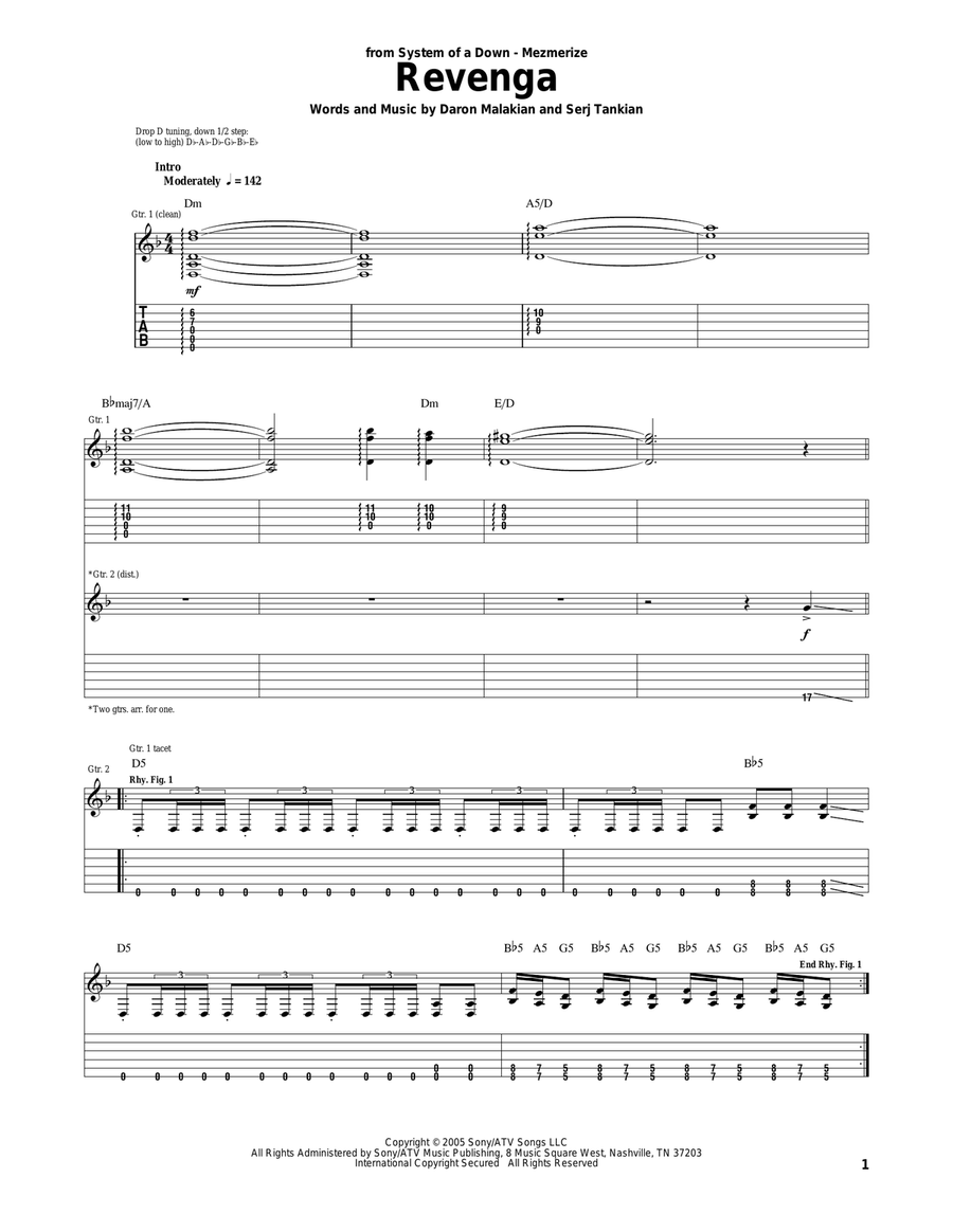System of down clearance revenga