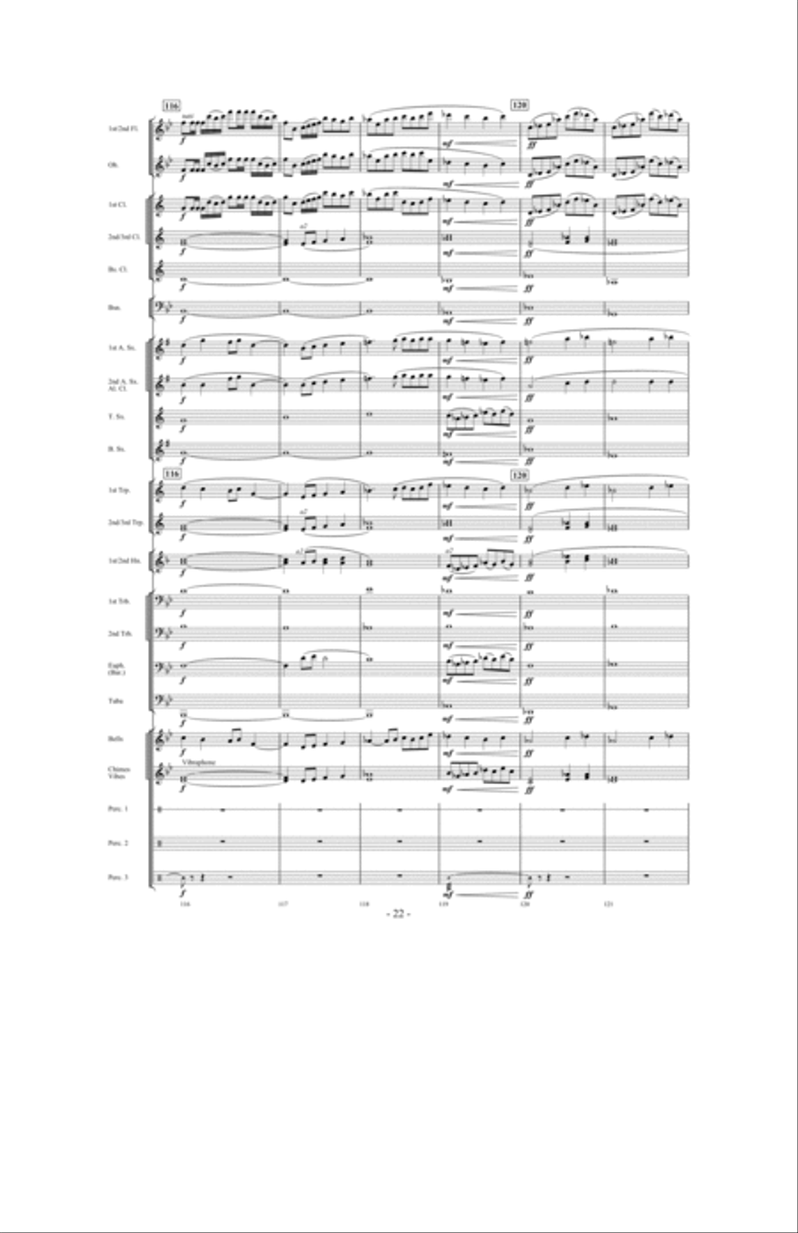 Force Majeure Concert Band scores gallery preview page 21