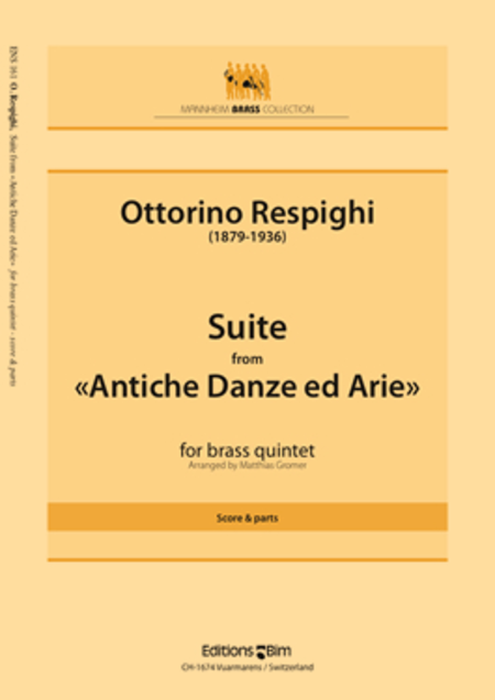 Suite from  Antiche Danze ed Arie