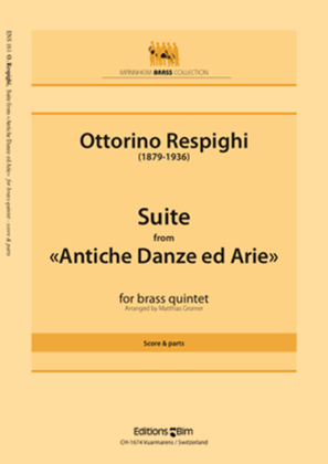 Book cover for Suite from “Antiche Danze ed Arie