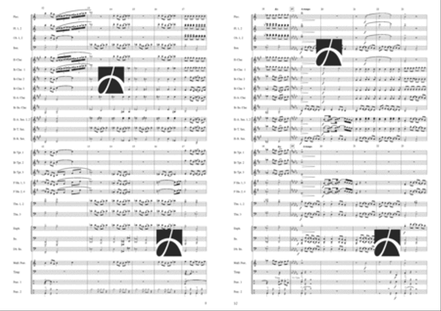 Tanz der Vampire Concert Band scores gallery preview page 3